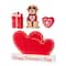 Glitzhome® 12" Valentine's Wooden Table Block Set